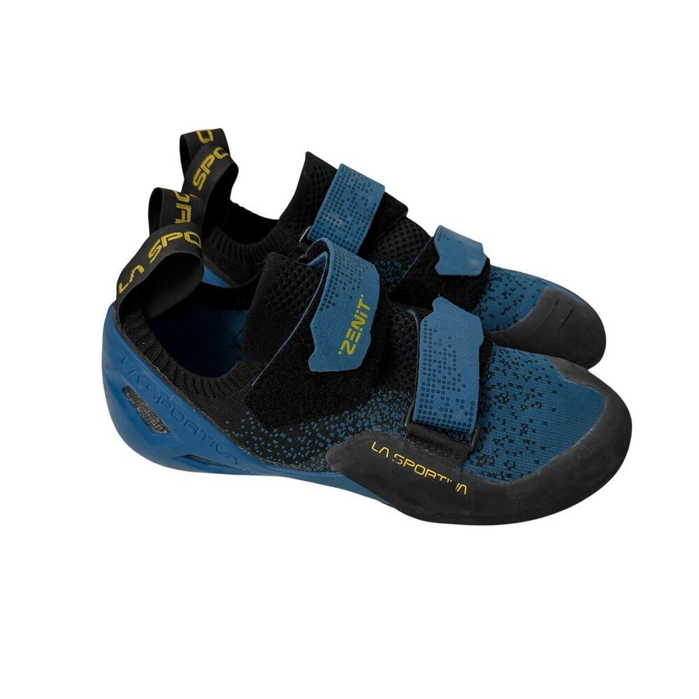 La Sportiva Zenit Climbing Shoes Womens Size 7.5 Neptune Blue Black